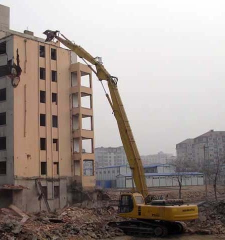 挖掘機(jī)拆樓臂，挖掘機(jī)拆樓臂廠家，挖掘機(jī)改裝拆樓臂