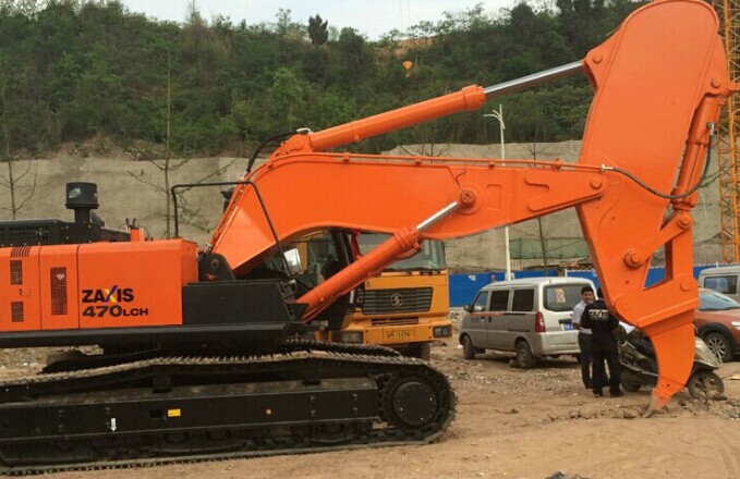 挖掘機巖石臂，挖掘機巖石臂廠家，挖掘機改裝巖石臂