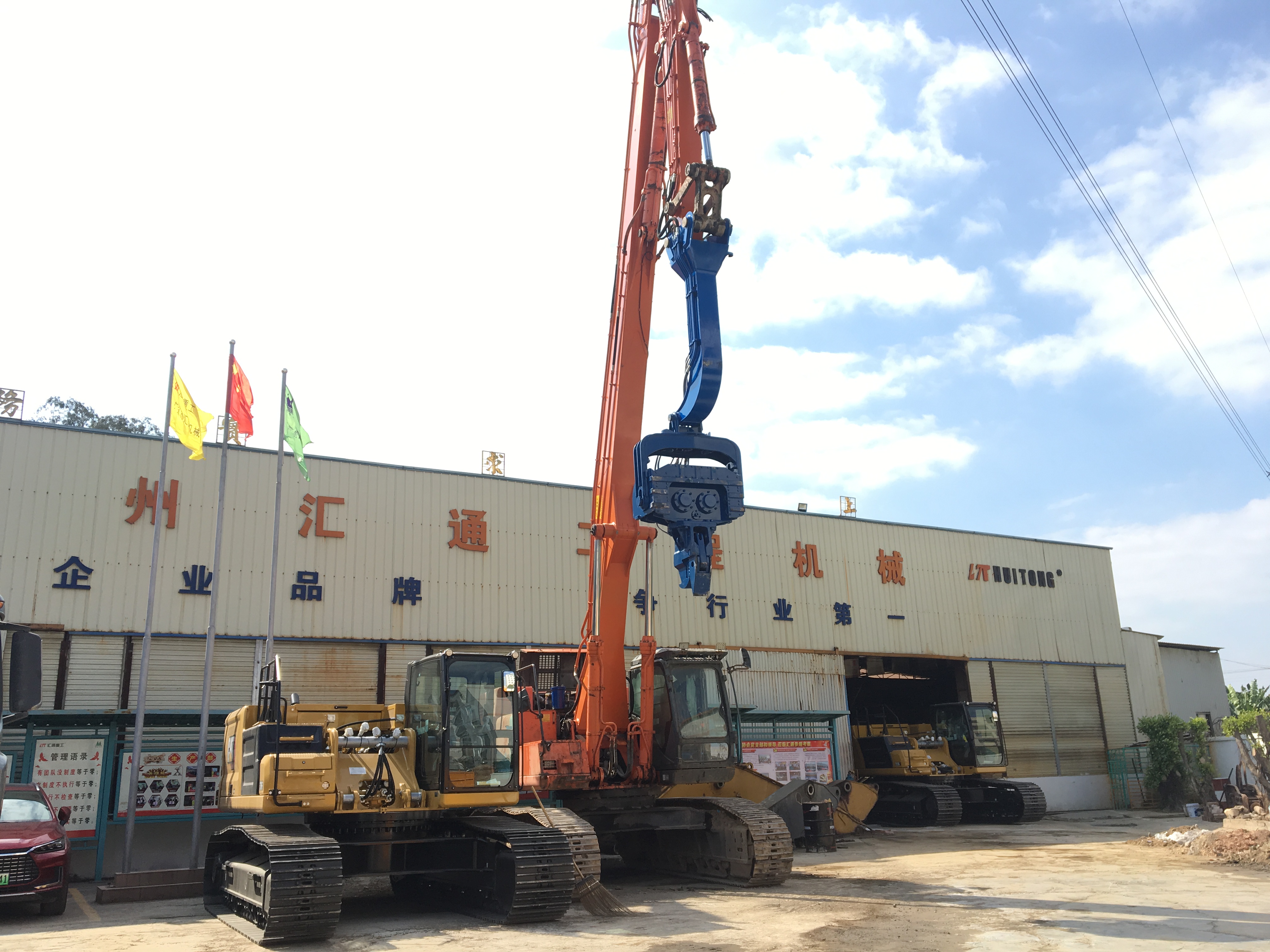 挖掘機(jī)打樁臂、打樁臂、挖掘機(jī)打樁臂廠家