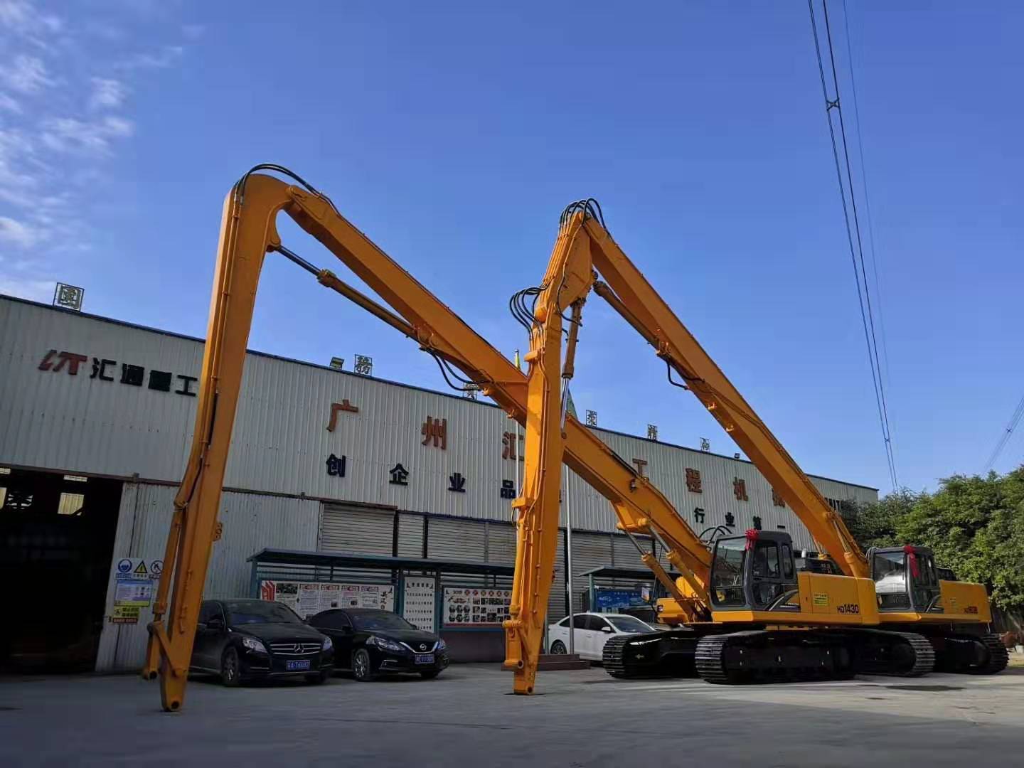 挖掘機(jī)拆樓臂、三段式加長臂、挖掘機(jī)拆樓臂廠家