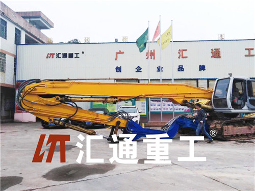 挖掘機(jī)打樁臂、打樁臂、打樁錘、挖掘機(jī)打樁臂廠家