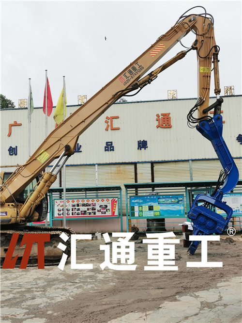 挖掘機打樁臂、打樁臂、打樁錘、挖掘機打樁臂廠家